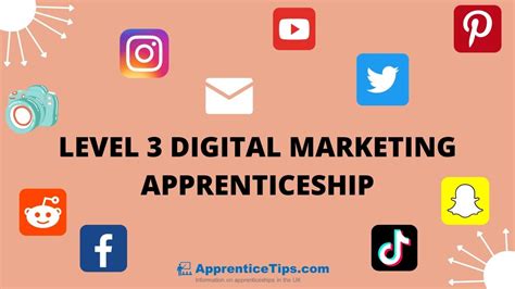 level 3 digital marketing apprenticeship